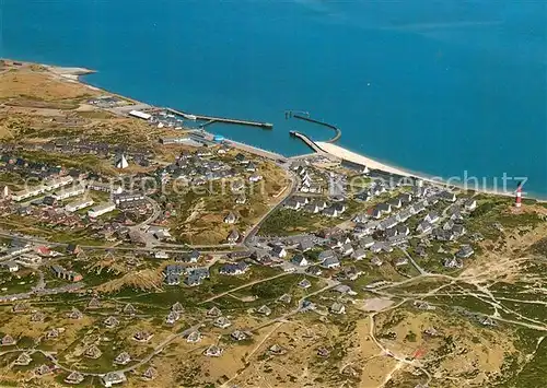 AK / Ansichtskarte Hoernum_Sylt Fliegeraufnahme Hoernum Sylt