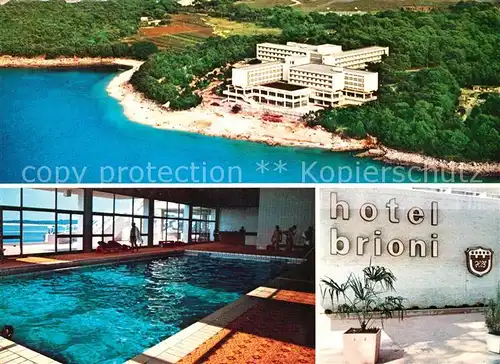 AK / Ansichtskarte Pula_Kroatien Hotel Brioni 