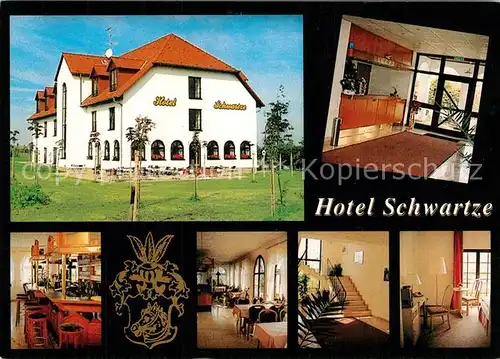 AK / Ansichtskarte Gelmeroda Hotel Schwartze Bar Restaurant Treppenaufgang Rezeption Gelmeroda