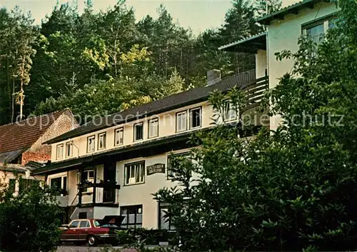 AK / Ansichtskarte Muehlhausen_Odenwald Waldpension Hartmann Muehlhausen Odenwald