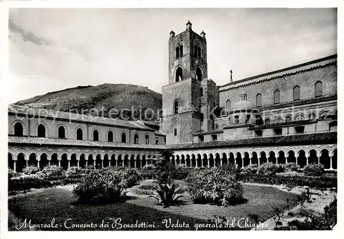 AK / Ansichtskarte Monreale Convento dei Benedettini Chiostro Benediktinisches Kloster Monreale