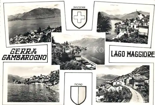 AK / Ansichtskarte Gerra_Gambarogno Lago Maggiore Details Gerra Gambarogno