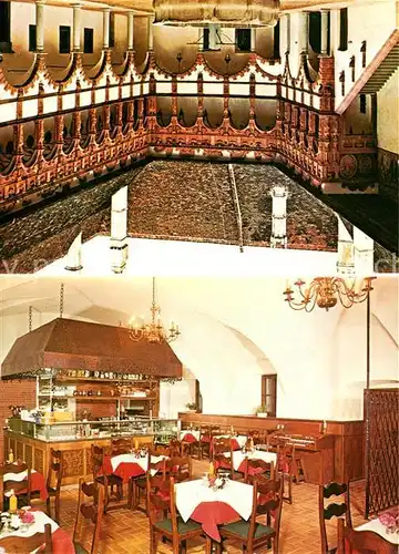 AK / Ansichtskarte Loosdorf Renaissance Schloss Schallaburg Restaurant Taverne Loosdorf