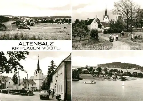 AK / Ansichtskarte Altensalz Kirche Panorama Altensalz