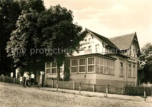 AK / Ansichtskarte Waldsieversdorf FDGB Erholungsheim Maerkischer Hof Waldsieversdorf