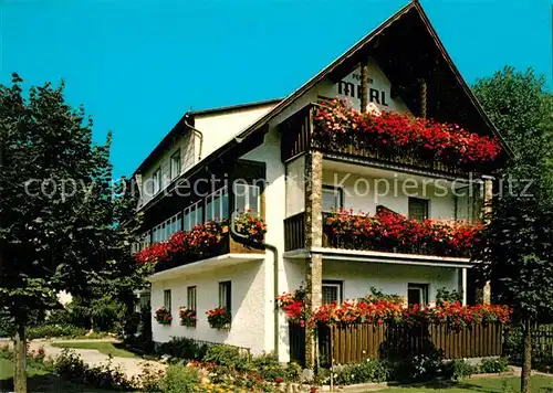 AK / Ansichtskarte Bad_Mitterndorf Pension Marl Blumenschmuck Bad_Mitterndorf