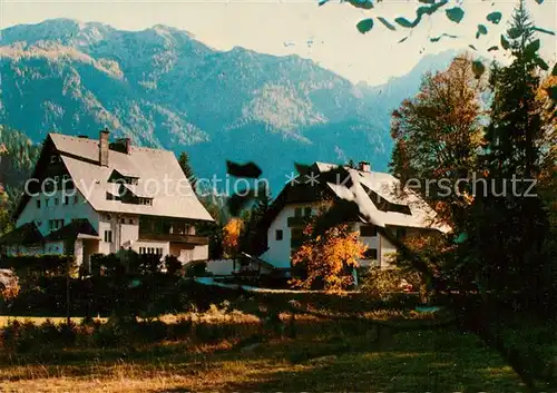 AK / Ansichtskarte Hinterstoder Pension Dietlgut Herbststimmung Alpen Hinterstoder