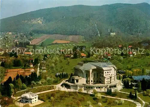 AK / Ansichtskarte Dornach_SO Fliegeraufnahme mit Goetheanum Dornach_SO