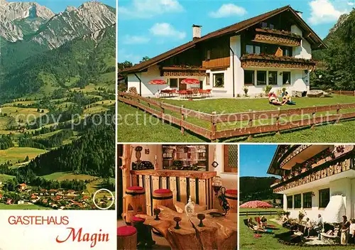 AK / Ansichtskarte Unterjoch Gaestehaus Magin Unterjoch