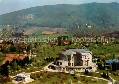 AK / Ansichtskarte Dornach_SO Goetheanum Hochschule fuer Geisteswissenschaften Fliegeraufnahme Dornach_SO