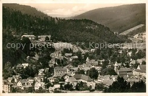 AK / Ansichtskarte Bad_Herrenalb Panorama Kurort im Schwarzwald Bad_Herrenalb