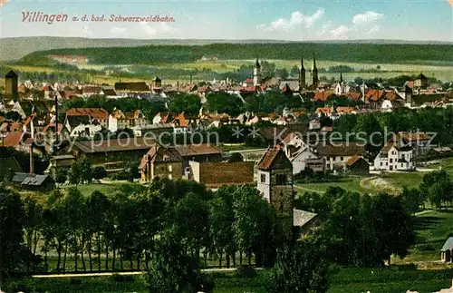 AK / Ansichtskarte Villingen Schwenningen Stadtpanorama Villingen Schwenningen