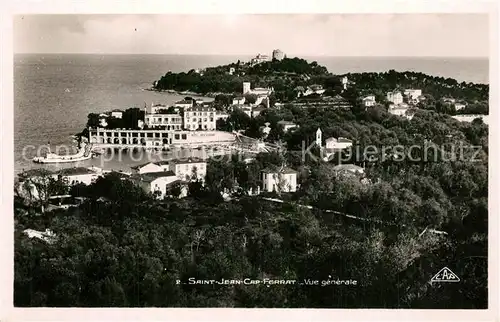 AK / Ansichtskarte Saint Jean Cap Ferrat Vue generale Saint Jean Cap Ferrat