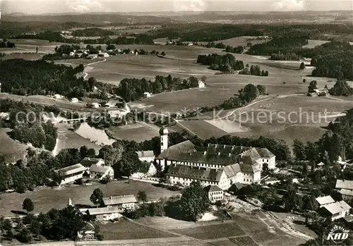 AK / Ansichtskarte Kloster_Beuerberg Fliegeraufnahme Kloster_Beuerberg