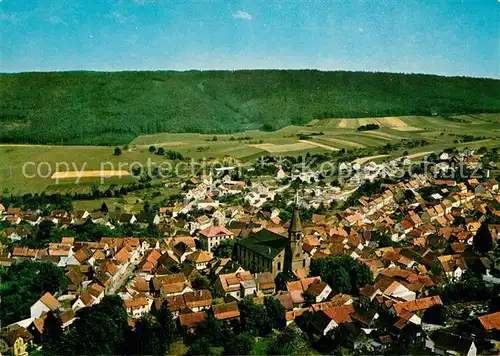 AK / Ansichtskarte Beerfelden_Odenwald Fliegeraufnahme Beerfelden Odenwald