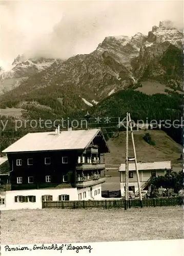 AK / Ansichtskarte Leogang Pension Embachhof Leogang