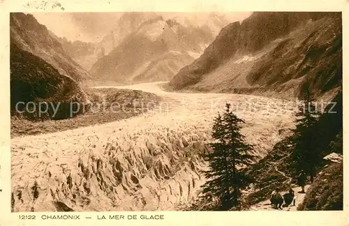 AK / Ansichtskarte Chamonix Mer de Glace Gletscher Collection La Savoie Chamonix