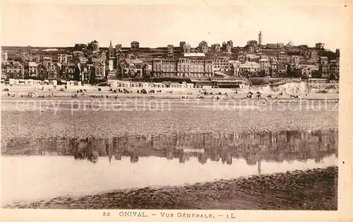 AK / Ansichtskarte Onival_sur_Mer Vue generale La Plage Onival_sur_Mer