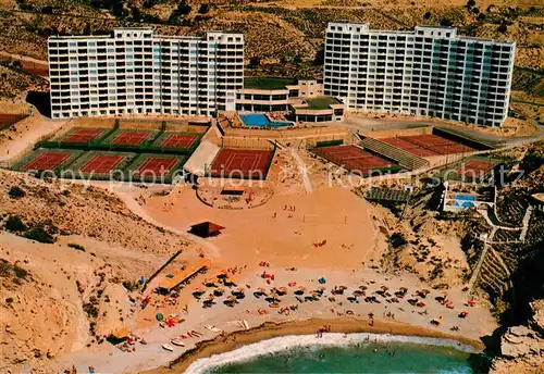 AK / Ansichtskarte Costa_Blanca_Villajoyosa Euro Tennis Club Hotel Costa Blanca vista aerea 