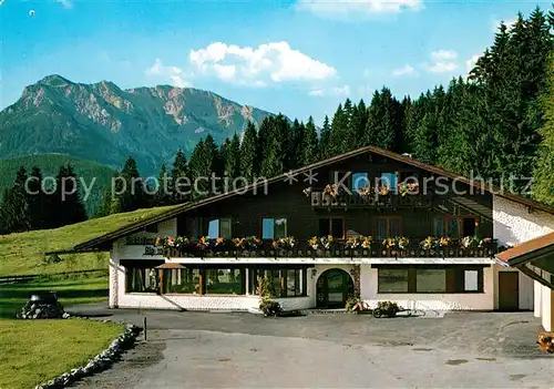 AK / Ansichtskarte Pfronten Berghotel Appartementhaus Schlossanger Alp Allgaeuer alpen Pfronten