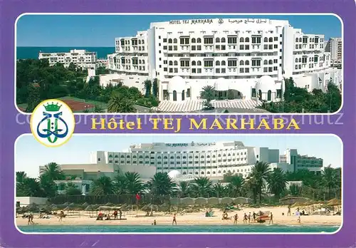 AK / Ansichtskarte Sousse Hotel Tej Marhaba Strand Sousse