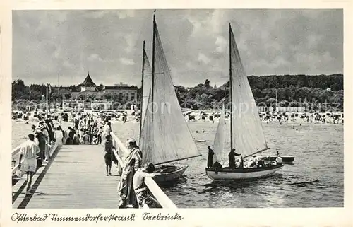 AK / Ansichtskarte Timmendorfer_Strand Seebruecke Timmendorfer_Strand