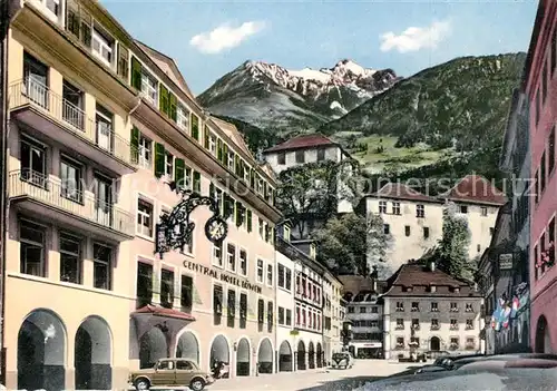 AK / Ansichtskarte Feldkirch_Vorarlberg Central Hotel Loewen Feldkirch Vorarlberg