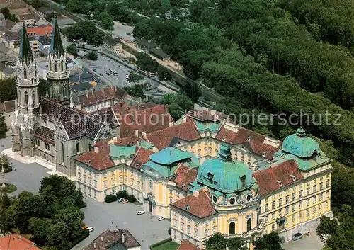 AK / Ansichtskarte Klosterneuburg Fliegeraufnahme Augustiner Chorherrnstift Klosterneuburg