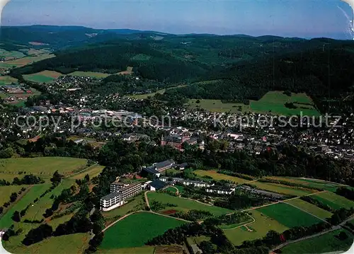 AK / Ansichtskarte Bad_Berleburg Fliegeraufnahme Herz Kreislauf Klinik Bad_Berleburg