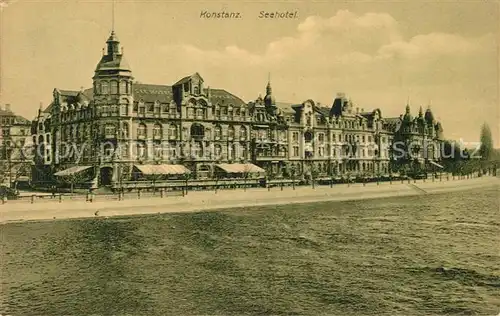 AK / Ansichtskarte Konstanz_Bodensee Seehotel Konstanz_Bodensee