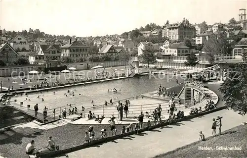 AK / Ansichtskarte Heiden_AR Schwimmbad Heiden_AR