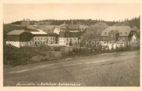 AK / Ansichtskarte Kretscham Rothensehma Heimstaette Kretscham Rothensehma