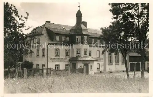 AK / Ansichtskarte Neudorf_Erzgebirge Genesungsheim der Sozialversicherung Kretscham Rothensehma Neudorf Erzgebirge