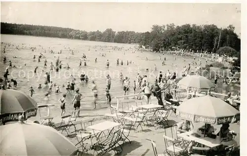 AK / Ansichtskarte Raehnitz_Dresden Badestrand Gaststaette Terrasse Raehnitz Dresden