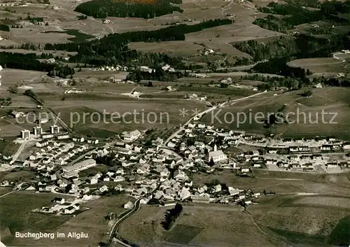 AK / Ansichtskarte Buchenberg_Allgaeu Fliegeraufnahme Buchenberg Allgaeu