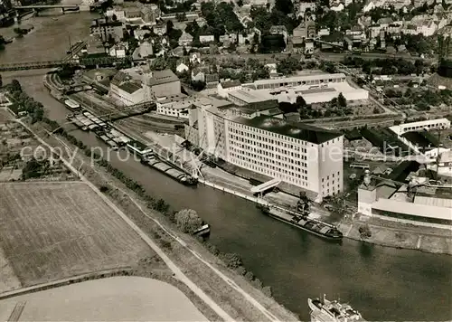 AK / Ansichtskarte Hameln_Weser Fliegeraufnahme Hameln Weser