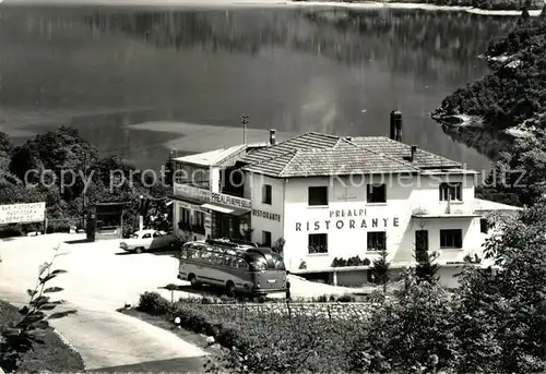 AK / Ansichtskarte San_Croce_Lago Albergo BAr Pasticceria Ristorante Prealpi San_Croce_Lago