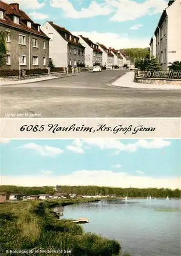 AK / Ansichtskarte Nauheim_Gross Gerau Unter der Muschel Erholungsgebiet Niederwald See Nauheim Gross Gerau