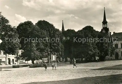 AK / Ansichtskarte Vidnava Marktplatz Kirchturm Vidnava