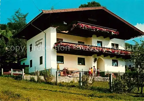 AK / Ansichtskarte Saalbach Hinterglemm Pension Ingeborg Saalbach Hinterglemm