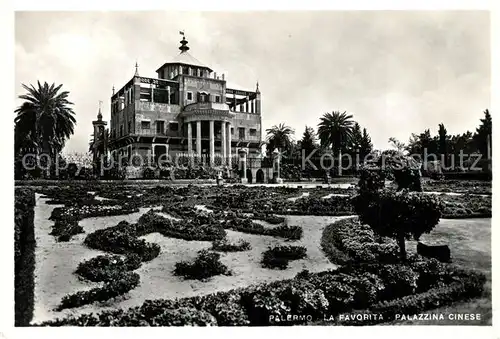 AK / Ansichtskarte Palermo_Sicilia La Favorita Palazzina Cinese Palermo_Sicilia