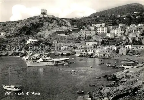 AK / Ansichtskarte Ustica_Palermo_Sicilia Cala Santa Maria Ustica_Palermo_Sicilia