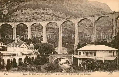 AK / Ansichtskarte Gorges_Loup_Alpes Maritimes Viaduc Hotels Gorges_Loup