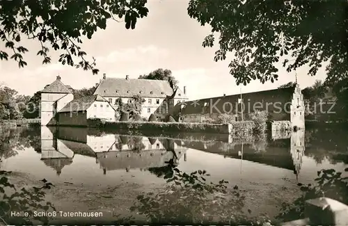 AK / Ansichtskarte Halle_Westfalen Schloss Tatenhausen Halle_Westfalen