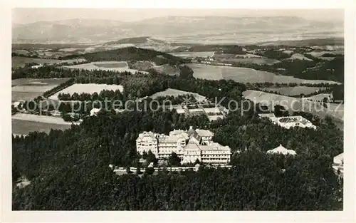 AK / Ansichtskarte Grimmenstein_Edlitztal Fliegeraufnahme mit Heilanstalt Grimmenstein Grimmenstein_Edlitztal