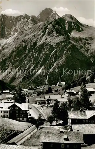 AK / Ansichtskarte Mittelberg_Kleinwalsertal Panorama Mittelberg_Kleinwalsertal