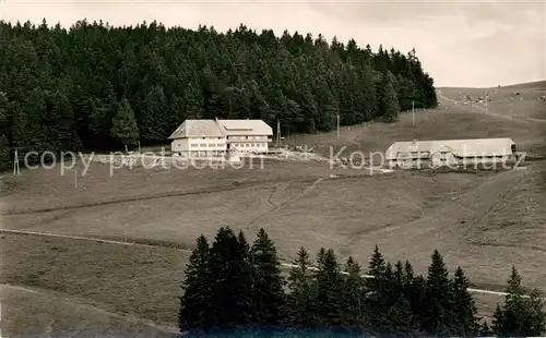 AK / Ansichtskarte Utzenfeld_Schwarzwald Berggasthof Pension Gisiboden Feldberggebiet Utzenfeld Schwarzwald