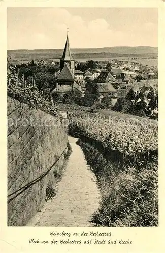 AK / Ansichtskarte Weinsberg Weibertreu Kirche Weinsberg