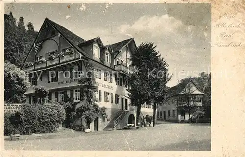 AK / Ansichtskarte Bad_Griesbach_Schwarzwald  Hotel Adlerbad Bad_Griesbach