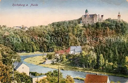 AK / Ansichtskarte Rochsburg Burg Panorama Rochsburg